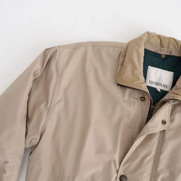 London Fog Tan Lightweight Jacket - Picture 10 of 15